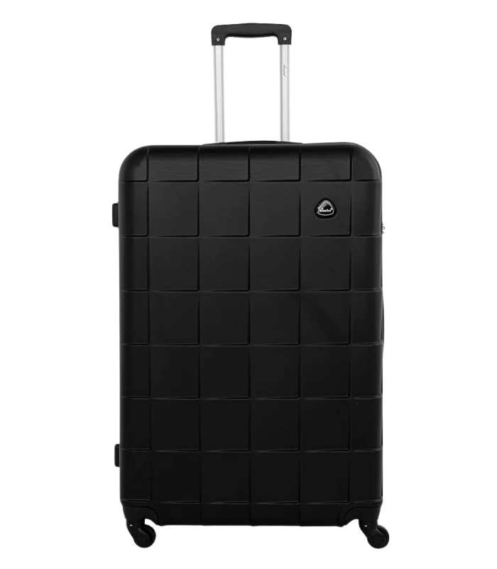 Senator 24-Inch Checked Luggage Trolley, Durable Lightweight Travel Bag with Spinner Wheels for Unisex Use, Model  A207-24