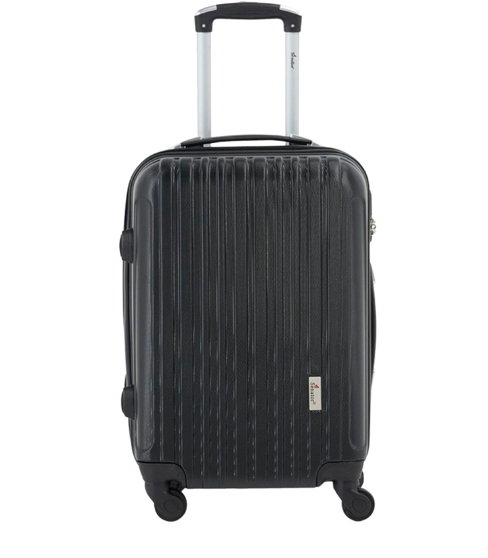 Senator 24-Inch Hardside Travel Trolley, Compact Checked Luggage with Spinner Wheels for Unisex Use, Model KH132-24