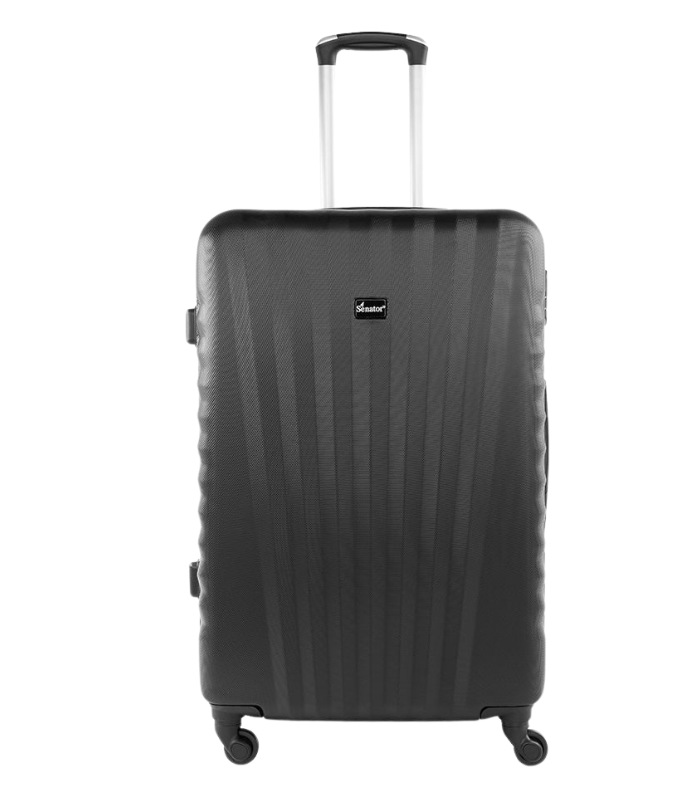 Senator 28-Inch Large Travel Trolley, Soft Luggage Bag with Spinner Wheels for Unisex Use, Model  KH1008-28