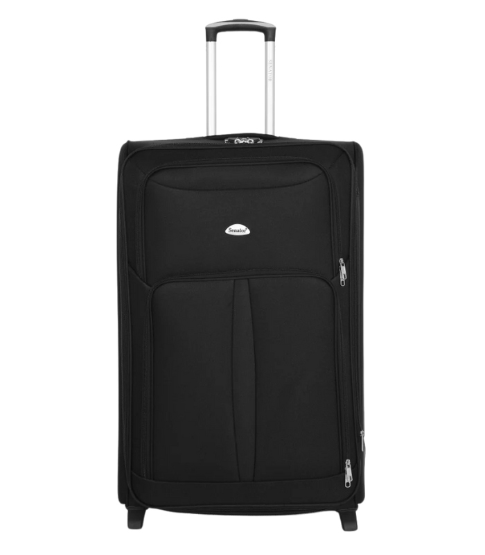 Senator 28-Inch Soft Travel Trolley, Large Lightweight Luggage with 2 Rolling Wheels for Unisex Use, Model  KH108-28