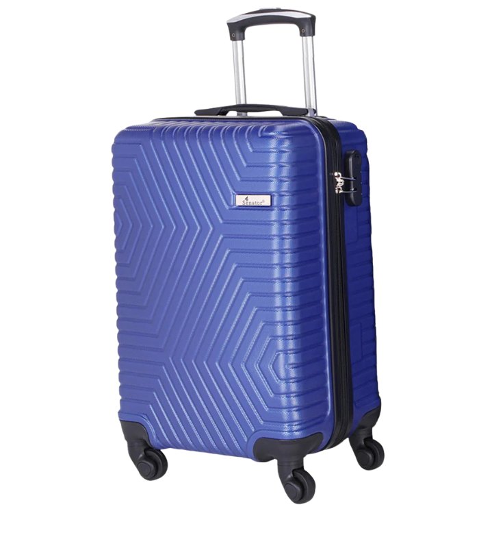 Senator 28-Inch Softside Travel Trolley, Large Checked Luggage with Spinner Wheels for Unisex Use, Model  KH9035-28