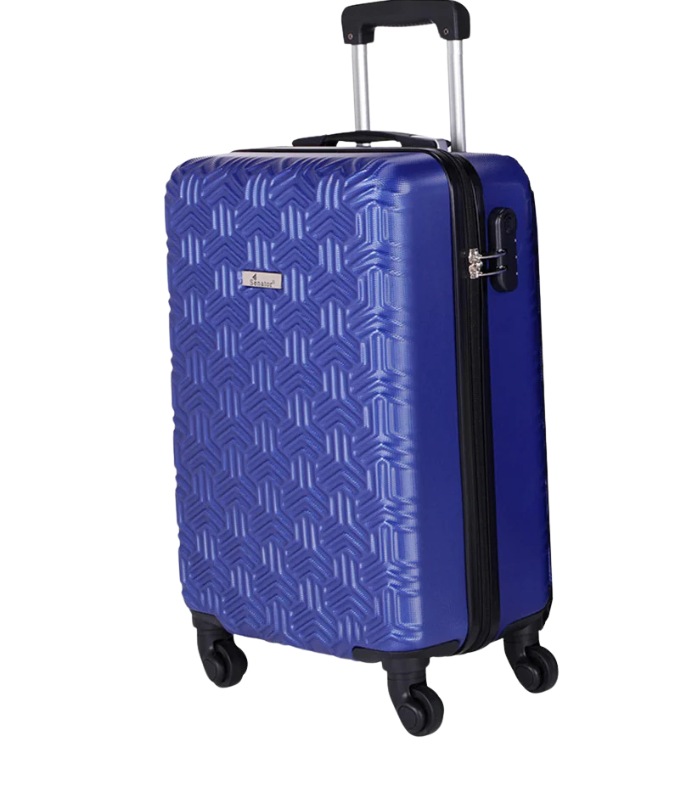 Senator Compact 20-Inch Travel Trolley, Airport-Ready Lightweight Luggage with Spinner Wheels for Unisex Use, Model  KH9022-20
