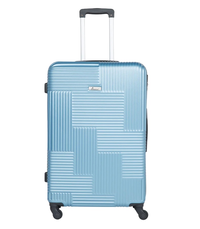 Senator Hard Case Luggage, Lightweight ABS Suitcase with 4 Spinner Wheels for Unisex Travel, Model  KH110