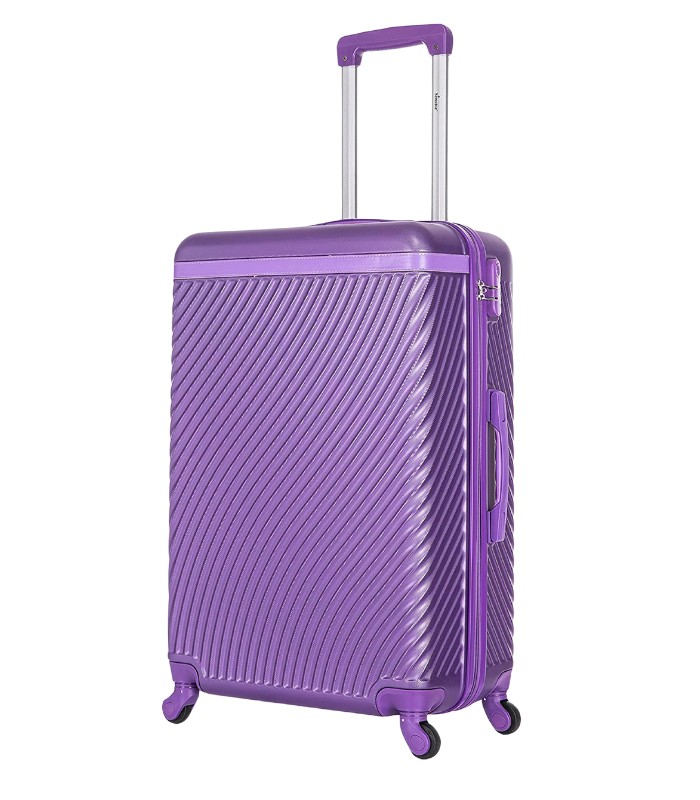 Senator Lightweight ABS Travel Suitcase, Durable Hard Shell Trolley with 4 Quiet Spinner Wheels for Unisex Use, Model KH1065