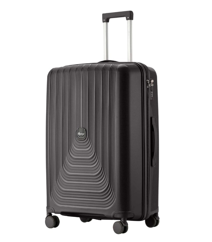 Senator Lightweight PP Hard Case Trolley, Unisex Travel Luggage with 4 Double Spinner Wheels & 3-Digit Combination Lock, Model KH1009