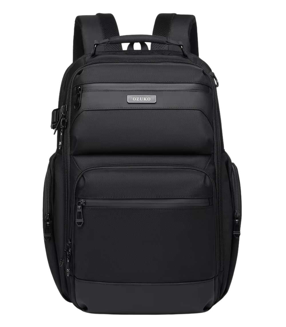 OZUKO 9770S Travel Laptop Backpack – Compact Water-Resistant Backpack for Work, School & Daily Use