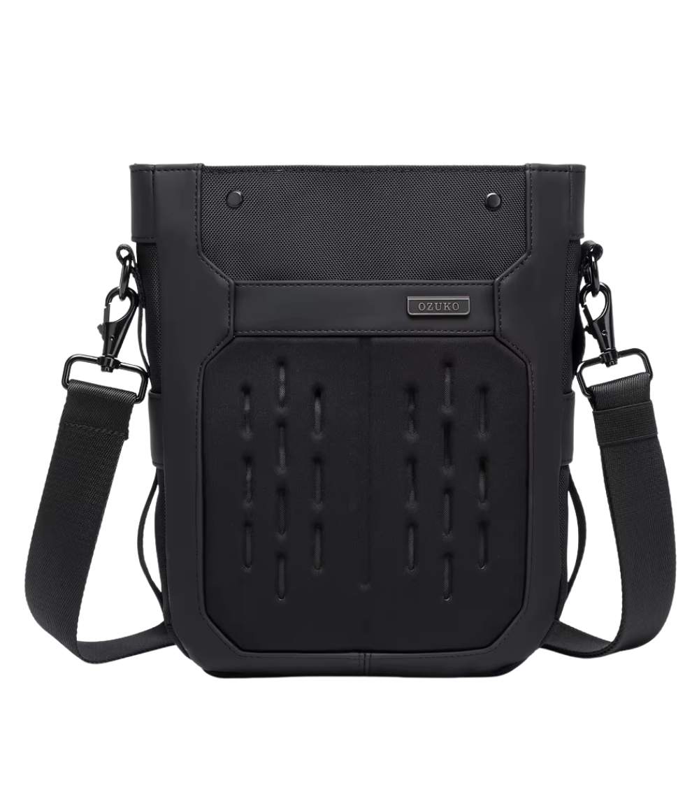 OZUKO 9783 Crossbody Sling Bag with Magnetic Closure and Water-Resistant Design for Urban Commute and Daily Use