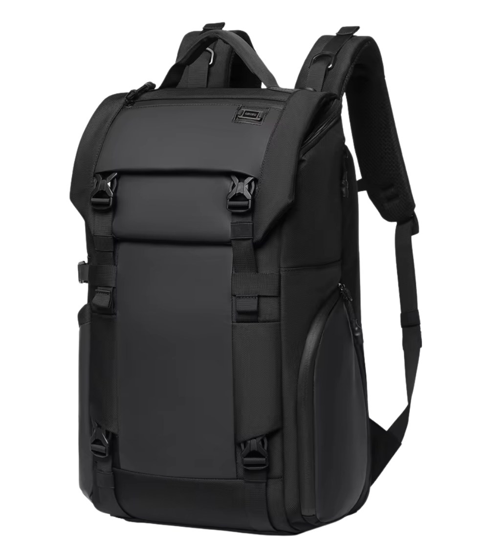 OZUKO 9866 Tactical Laptop Backpack with 29L Storage and Water-Repellent Design for Travel, Photography, and Outdoor Use