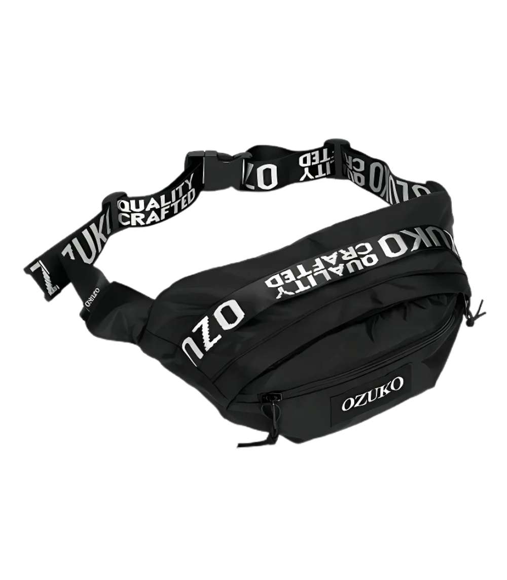 OZUKO 9102 Sports Waist Bag – Tactical, Water-Resistant Belt Pouch for Running and Fitness