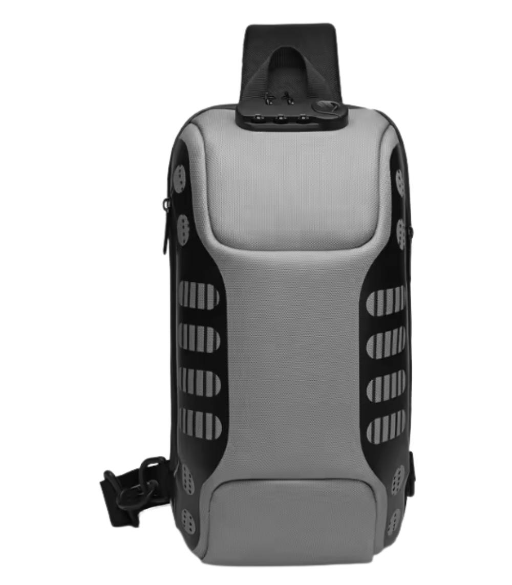 OZUKO 9339 Anti-Theft Chest Bag – Waterproof Sling Bag for Riding and Travel