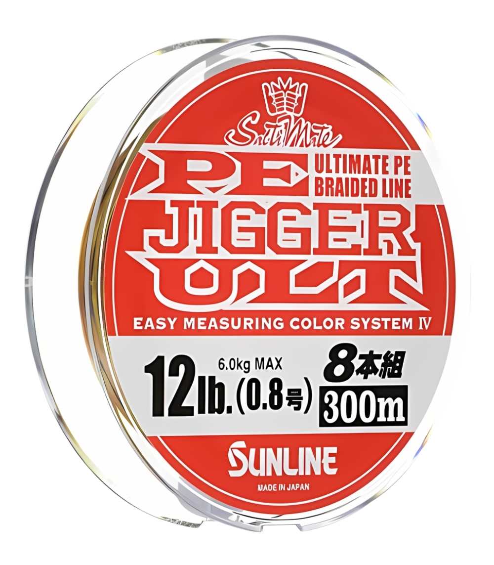 Sunline PE Jigger ULT 8 Braid – High Speed 8-Strand Braided Line