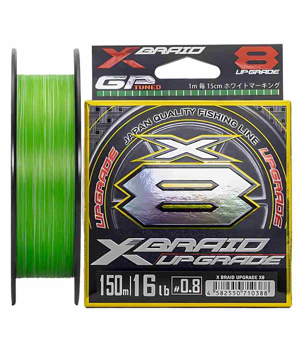 YGK X-Braid Upgrade X8 – 8-Strand Braided PE Line