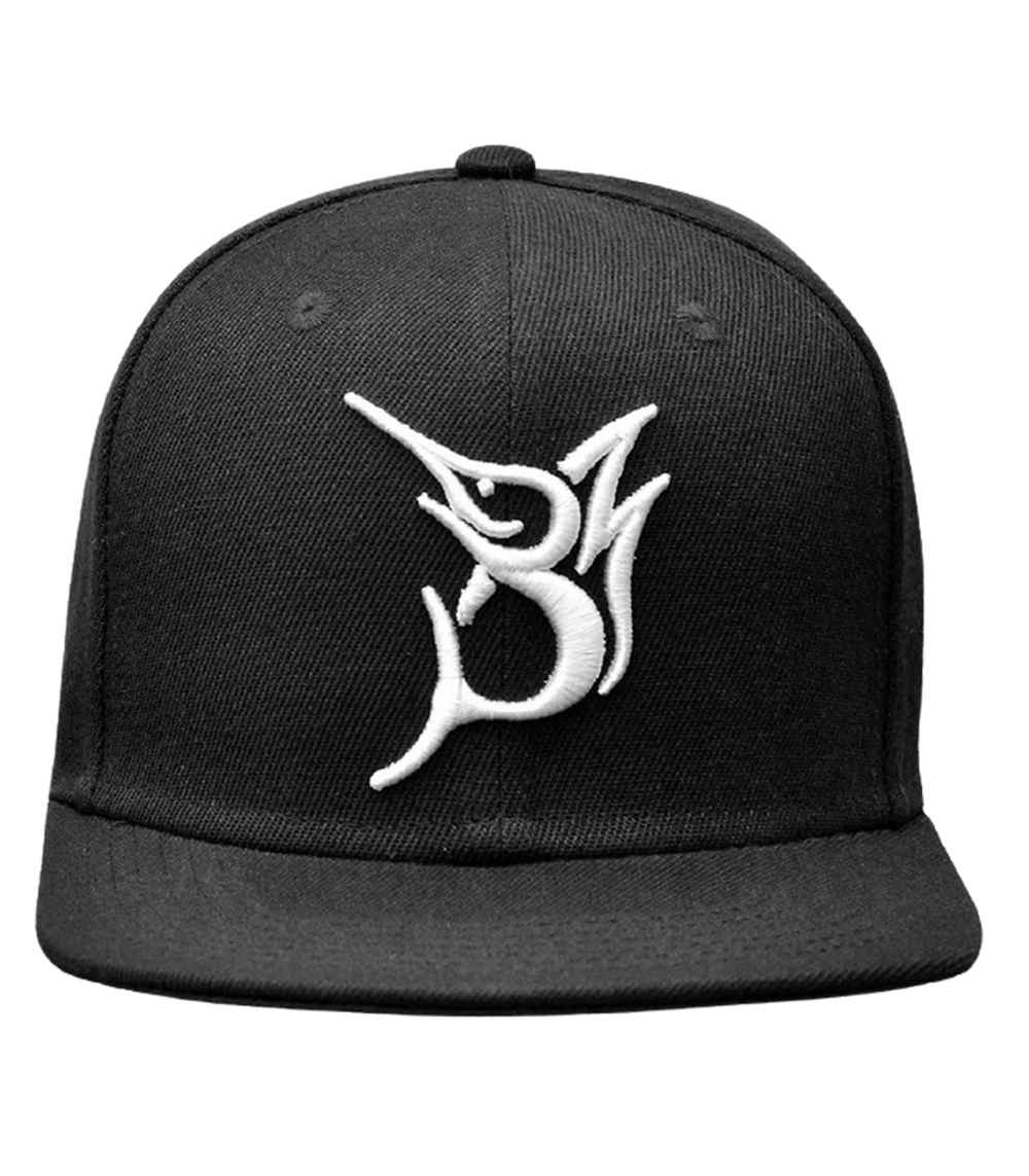 Bob Marlin Snapback Hat – 3D Embroidered Fishing Caps