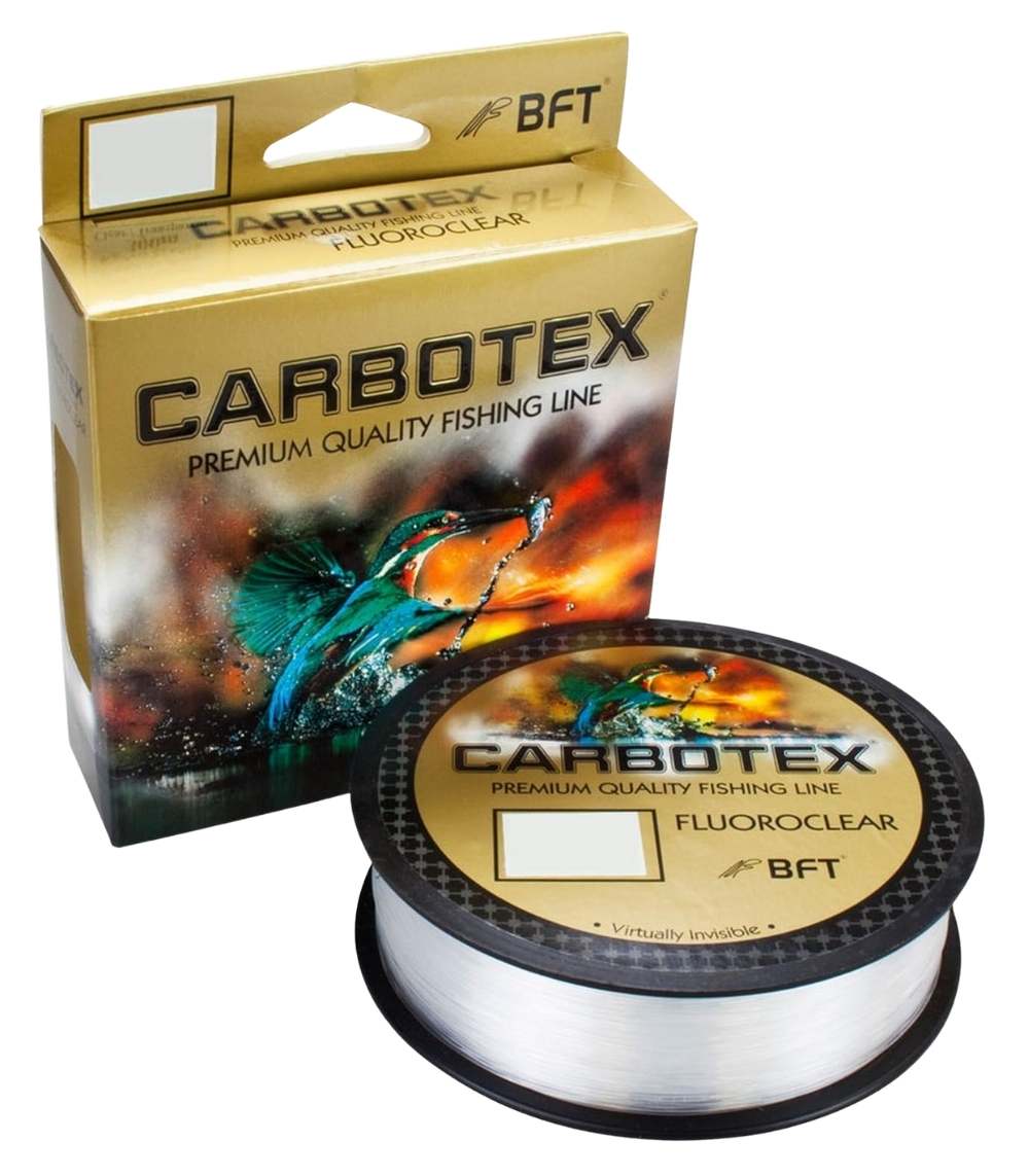 Carbotex Fluoroclear Fluorocarbon Coated Fishing Line – Transparent & Durable
