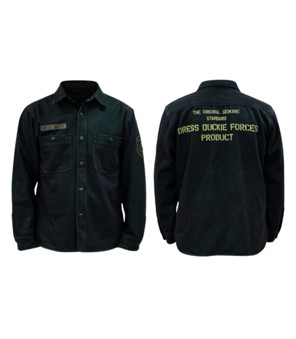 DRESS Flannel Shirt Duck – Vintage-Style Cotton Work Shirt