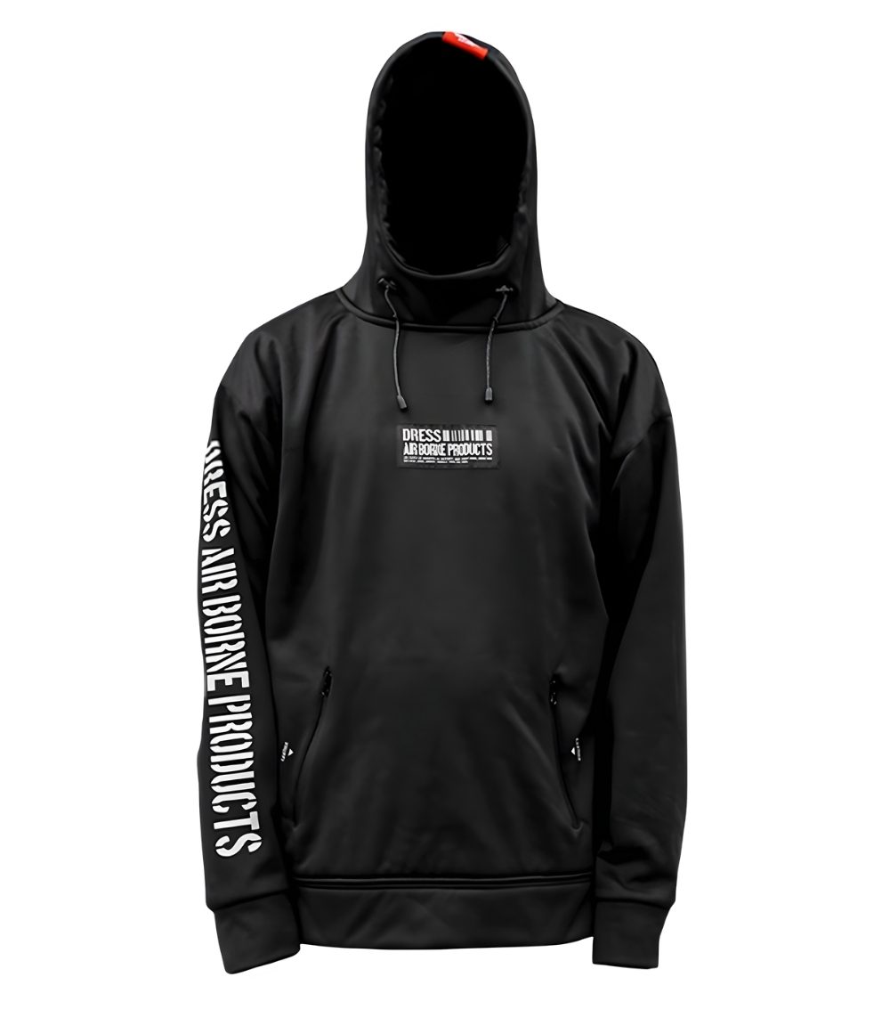 DRESS Technical Pullover Parka Airborne – Water-Repellent, Windproof Outdoor Hoodie