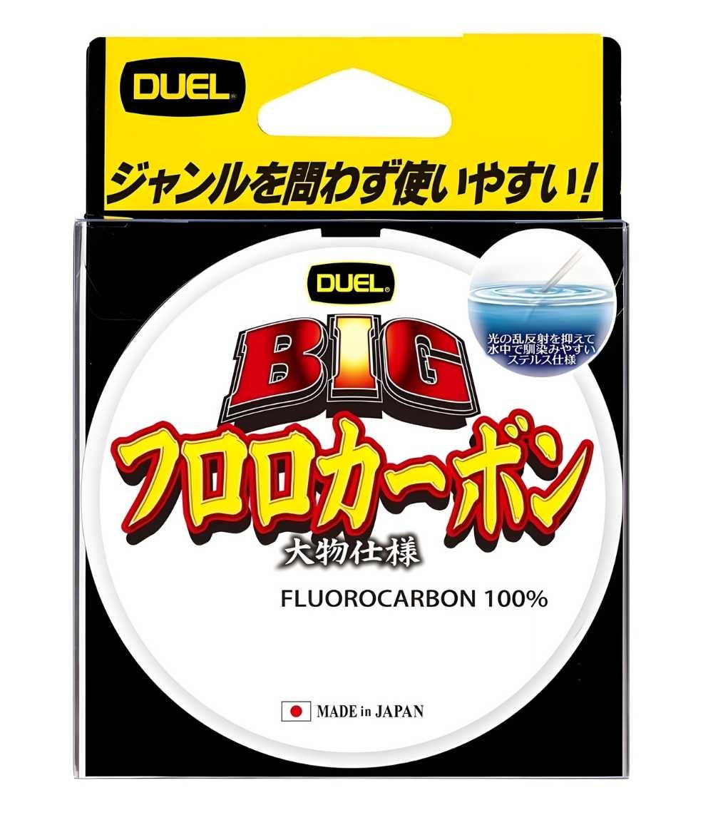 Duel Big Fluorocarbon Fishing Line 100m – 100% Fluorocarbon Leader