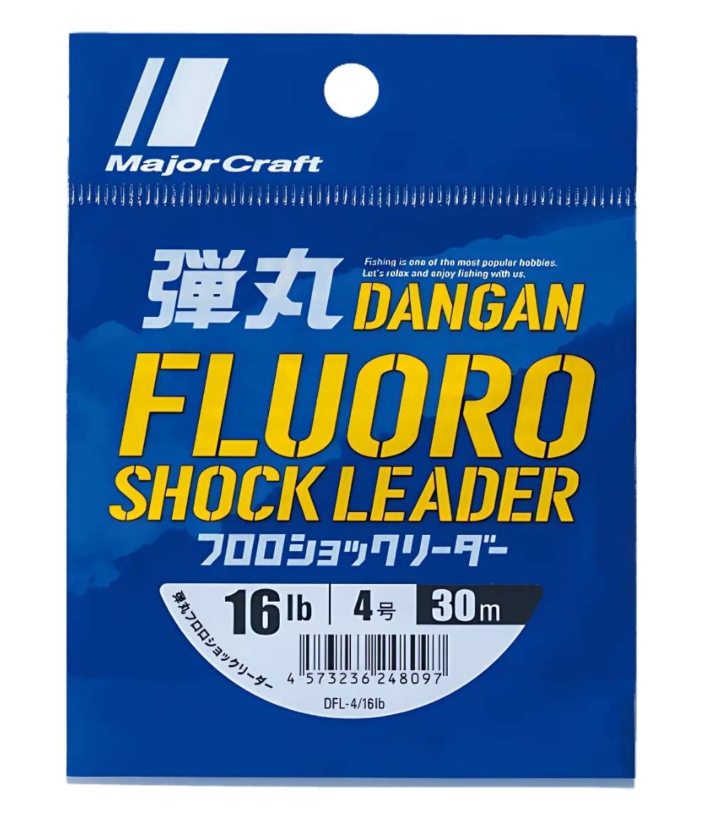 Major Craft Dangan Fluoro Shock Leader 30m Line