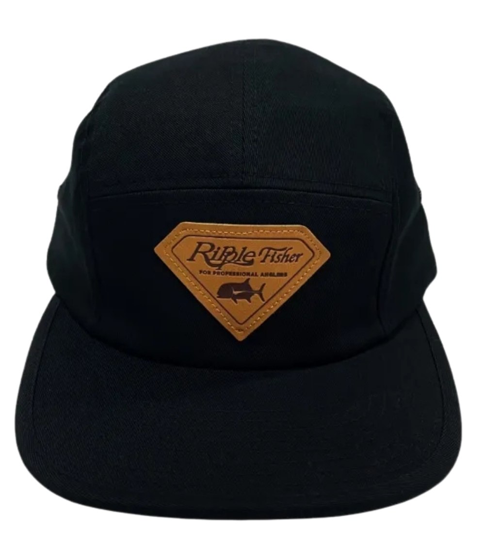 Ripple Fisher Jet Cap – Original Leather Patch Design