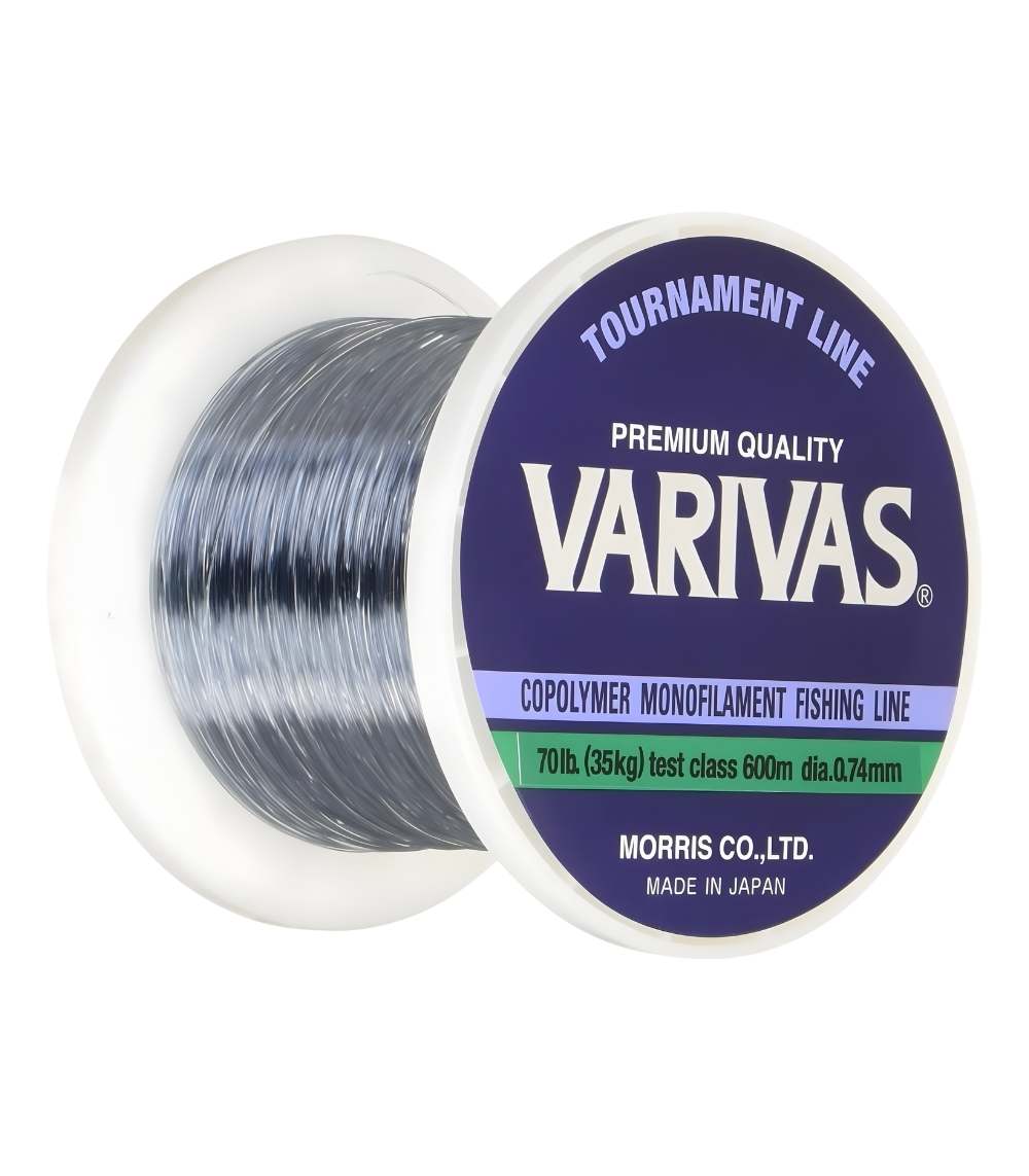 Varivas Tournament Copolymer Leader Line Misty Grey