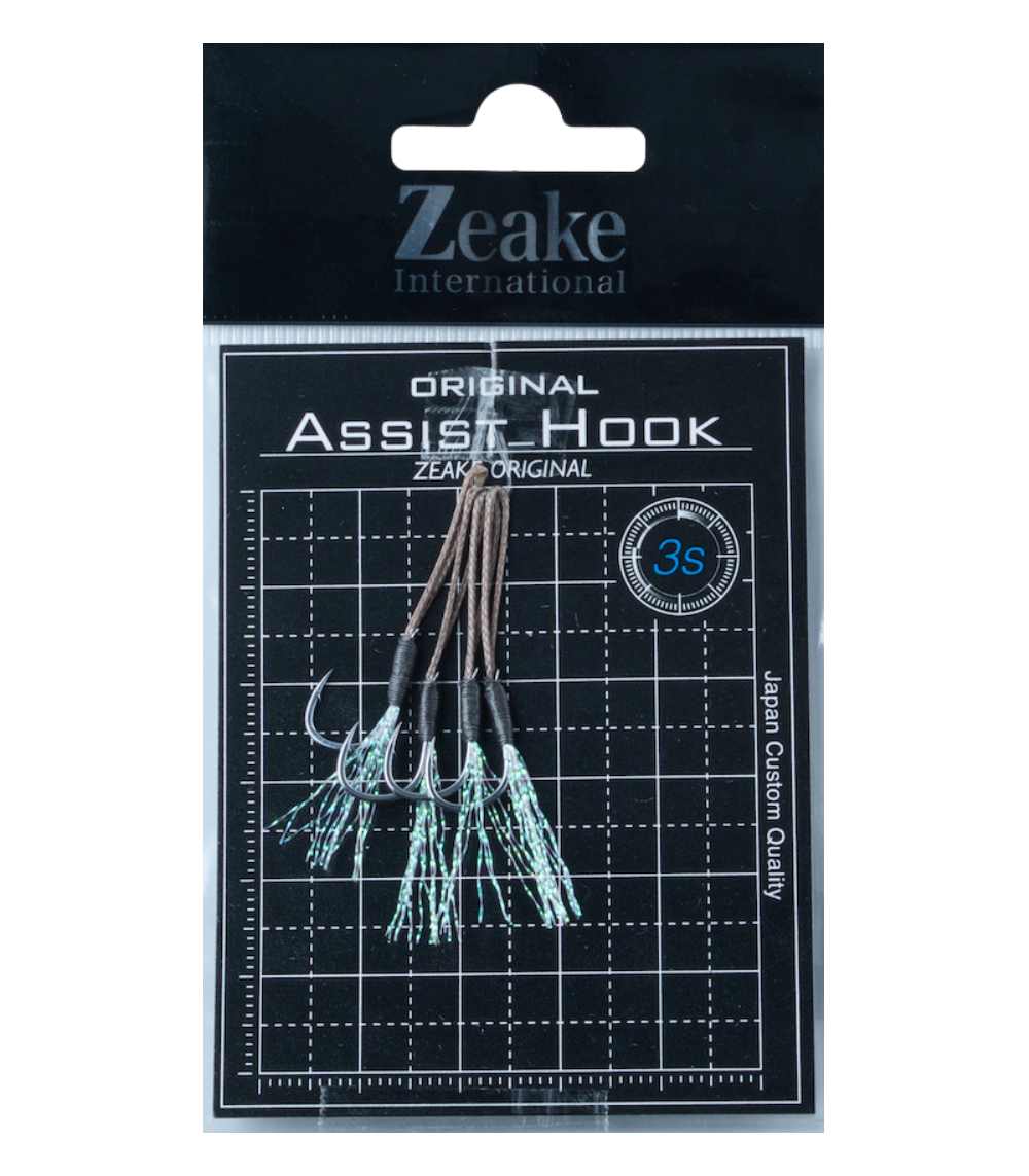 Zeake Original Single Assist Hook for Shore Jigging