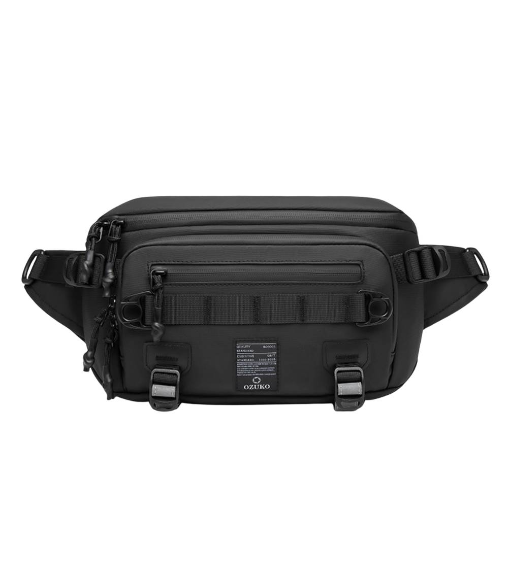 OZUKO 9655 Cycling Waist Bag –  Water-Resistant Travel Sport Pack, Lightweight Anti-Theft for School, Daily Activities & Outdoor