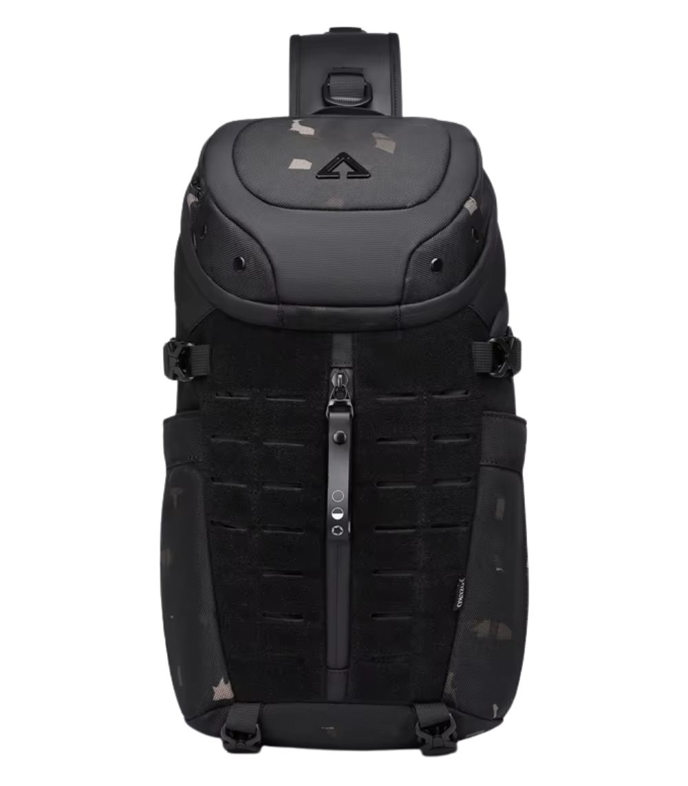 OZUKO 9730 Designer Sport Sling Bag – Tactical Waterproof Crossbody Shoulder Bag for Men