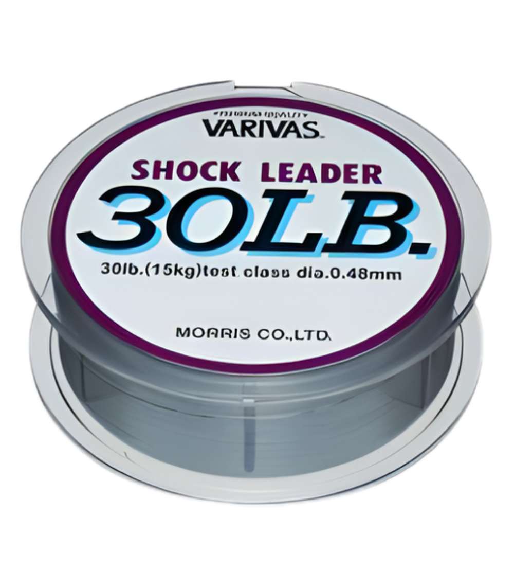 Varivas Shock Leader Nylon –  premium monofilament leader line with high knot strength