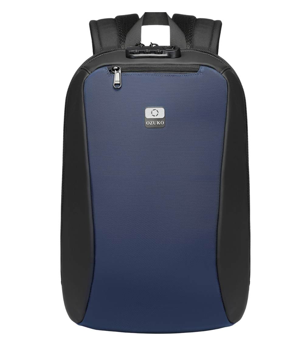 OZUKO 9497 Anti-Theft Laptop Backpack – Oxford Fabric, Water-Resistant Business Bag