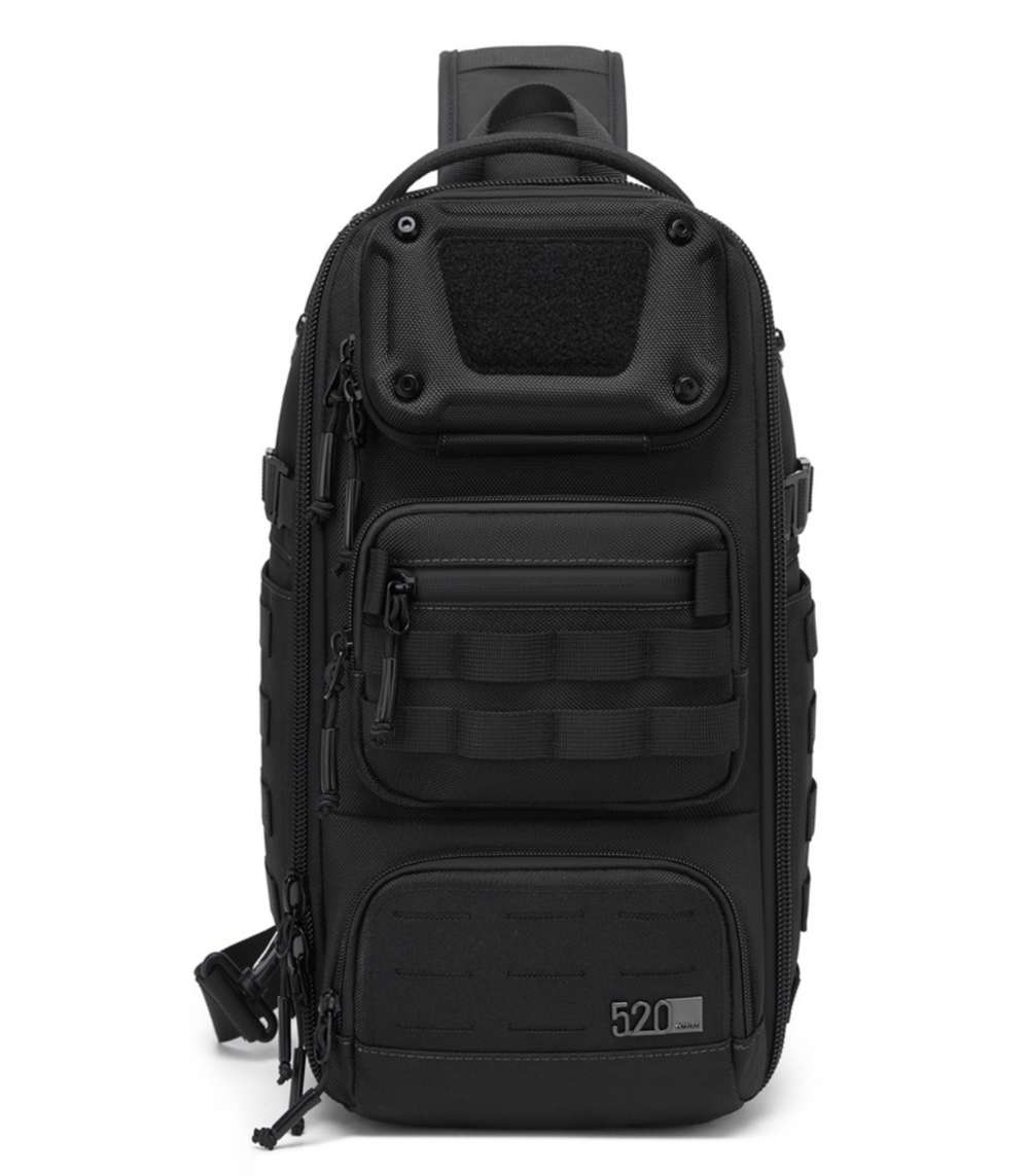 OZUKO 9912 Tactical Sling Bag for Men, Lightweight & Waterproof Chest Bag for Camping