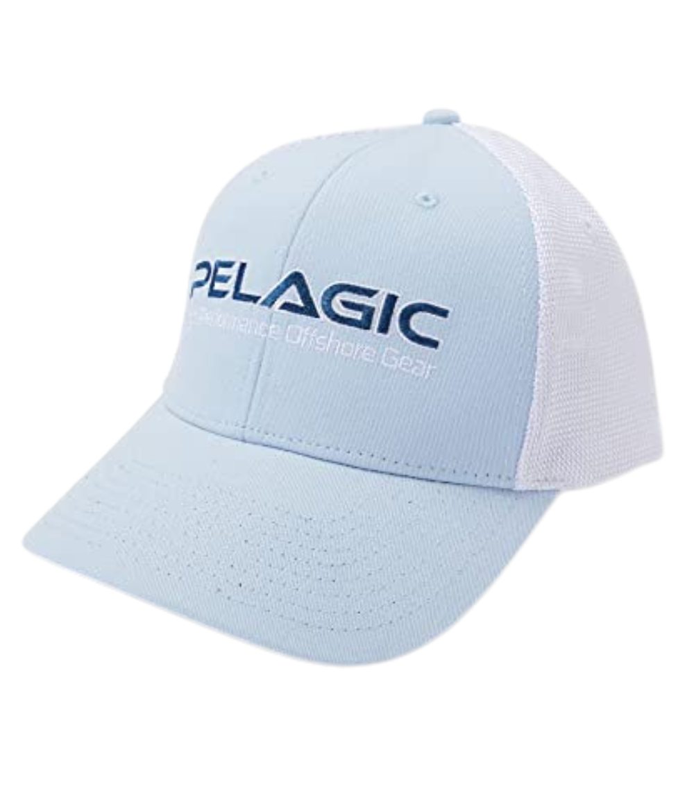 Pelagic The Offshore Classic Cap Adjustable 6 Panel Fishing Hat with Moisture Wicking Headband