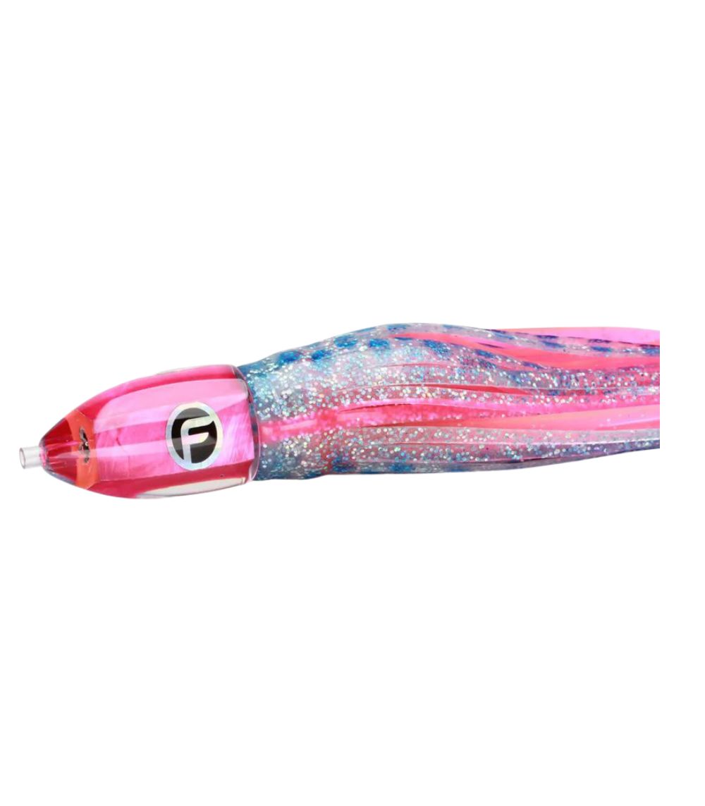 Fathom Double O Medium 9″ Trolling Lure Rigged for Tuna, Wahoo & Dolphin