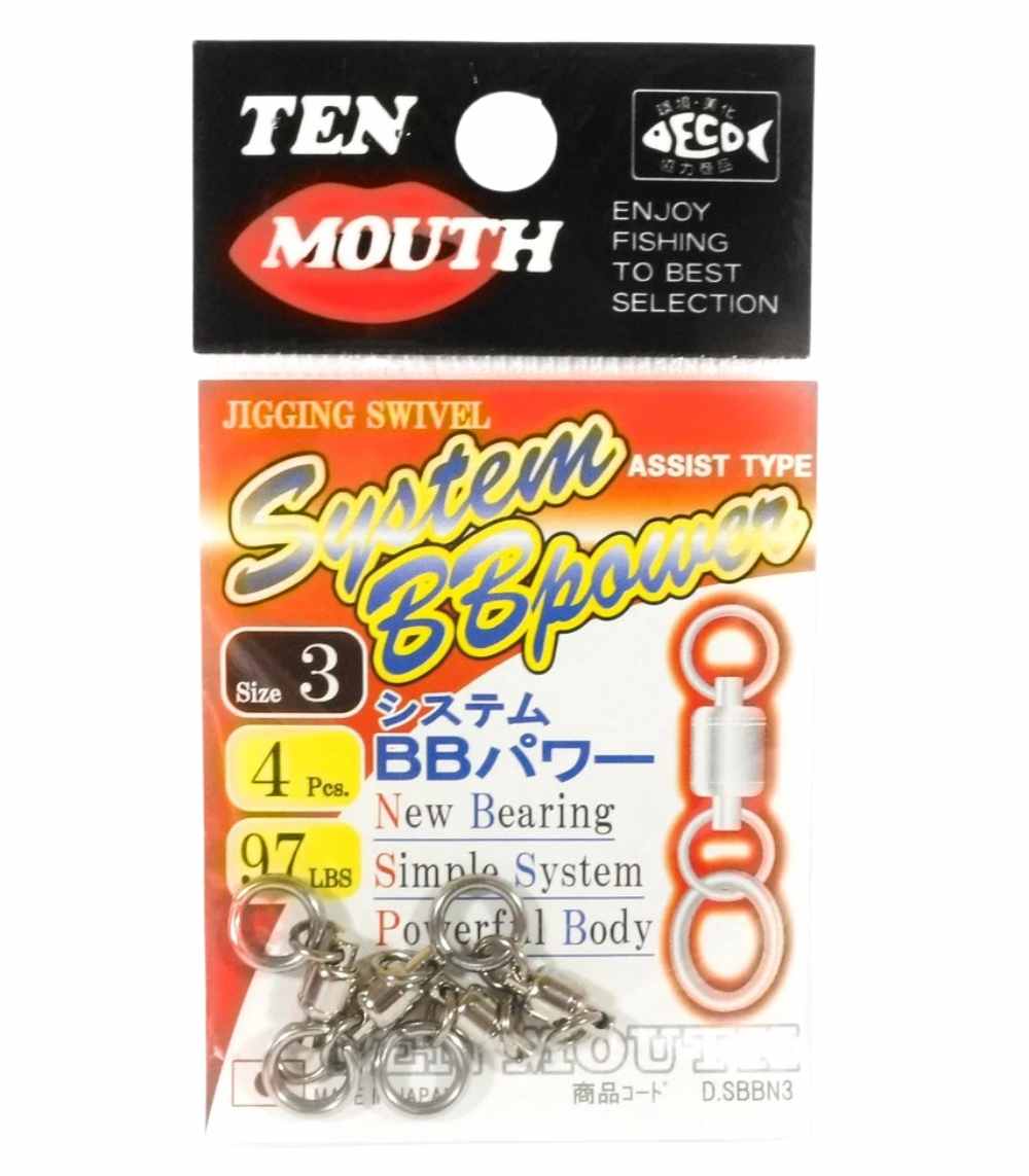Ten Mouth Swivel System BB Power D.SBBN Fishing Tackle