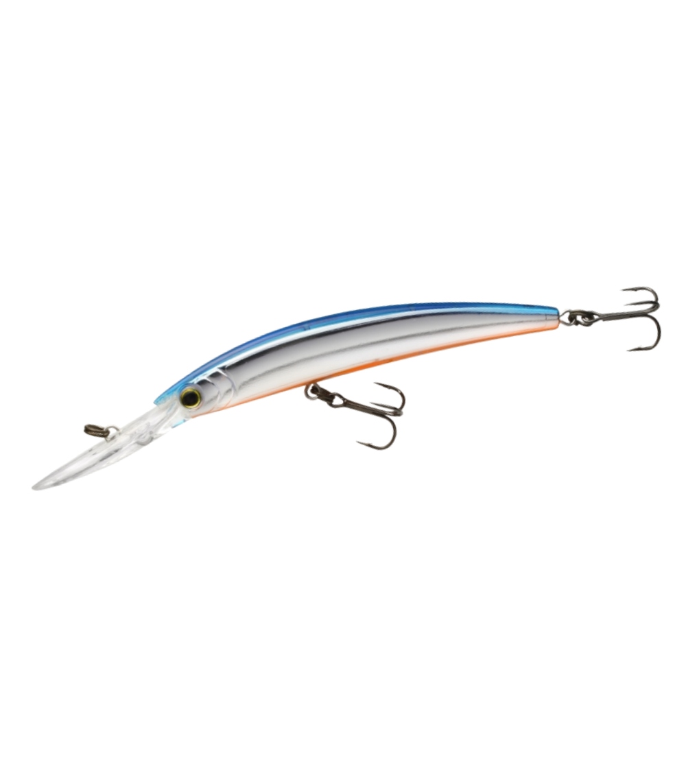 Yo-Zuri Crystal Minnow Deep Diver Walleye Lure 130MM R1301, UV Trolling & Casting Hard Bait