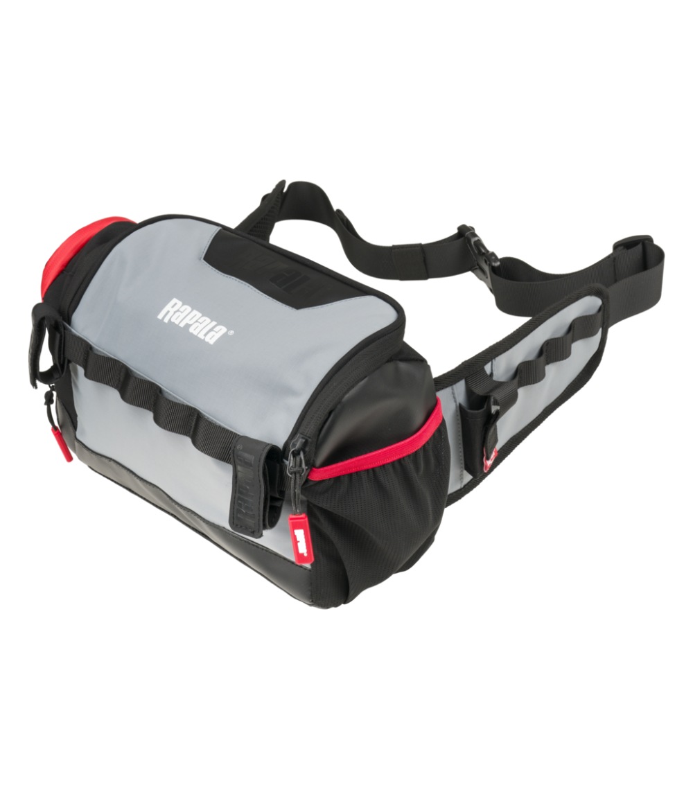 Rapala CountDown Hip Bag Fishing Tackle Pack with Adjustable Strap