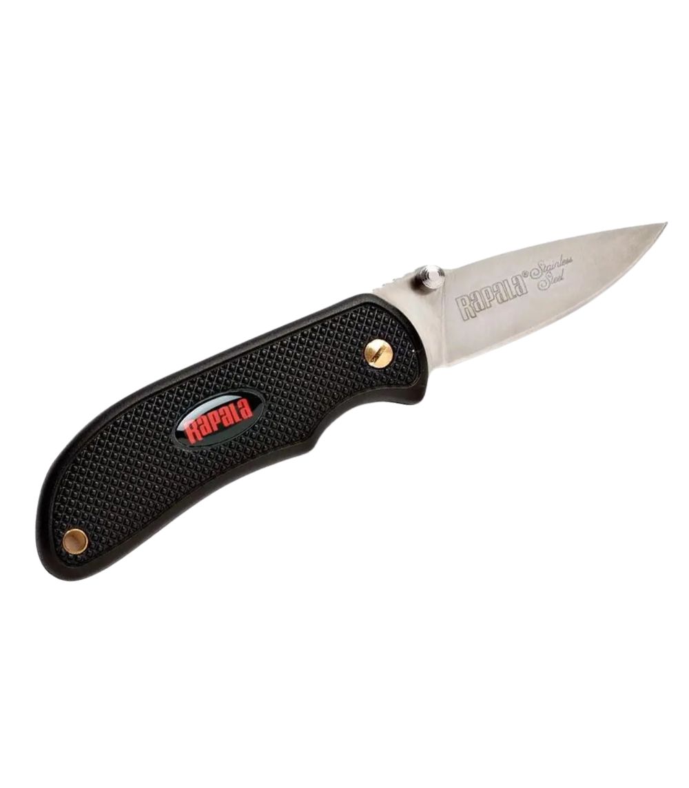 Rapala Pocket Folding Knife RPK – 7.5 cm Stainless Steel Blade Outdoor Fishing Knife