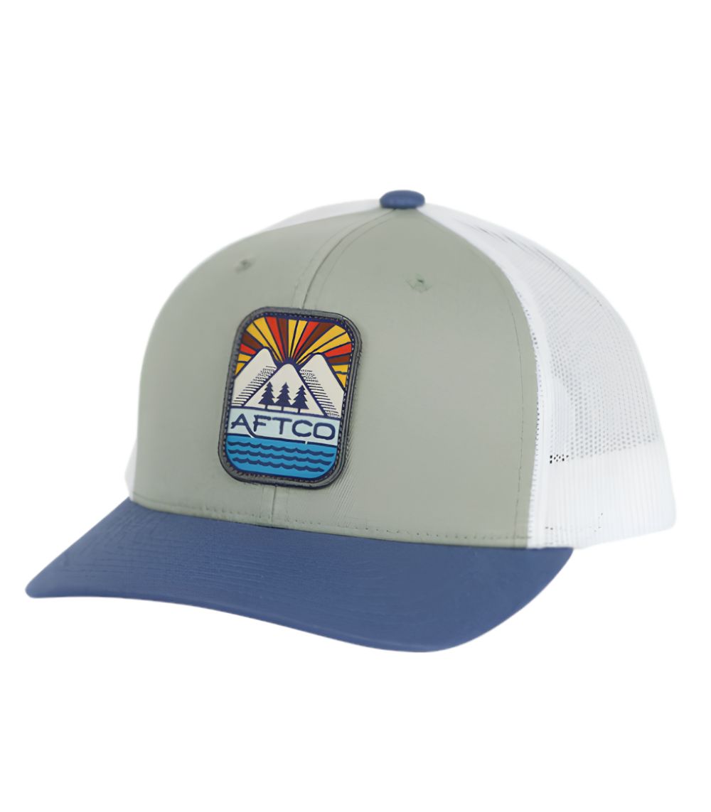 AFTCO Sea To Summit Trucker Hat Sage