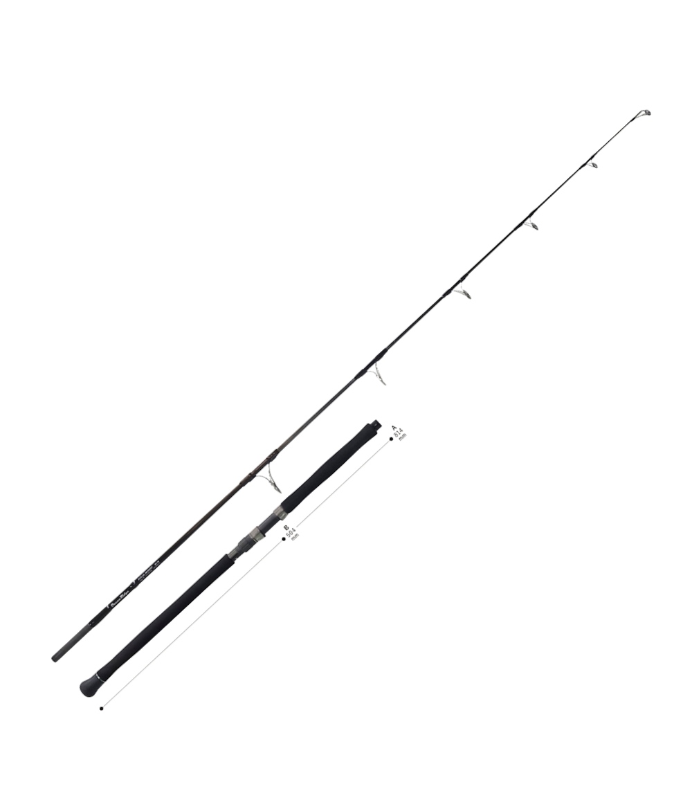 Ripple Fisher OceanRidge Final Spirit GT 78 Heavy-Duty GT Casting Rod