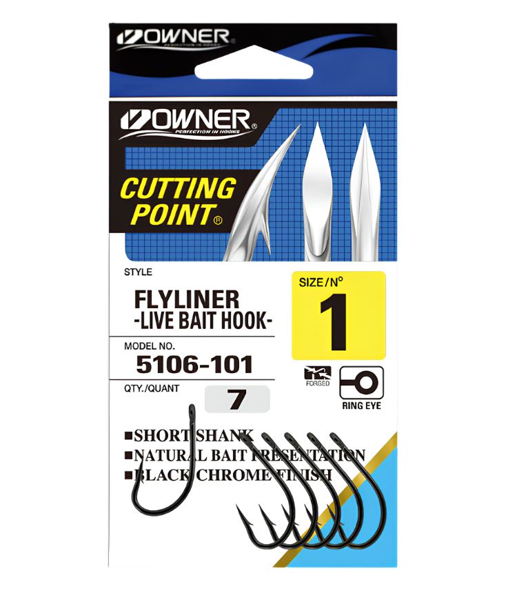Owner Flyliner Live Bait Hook 5106