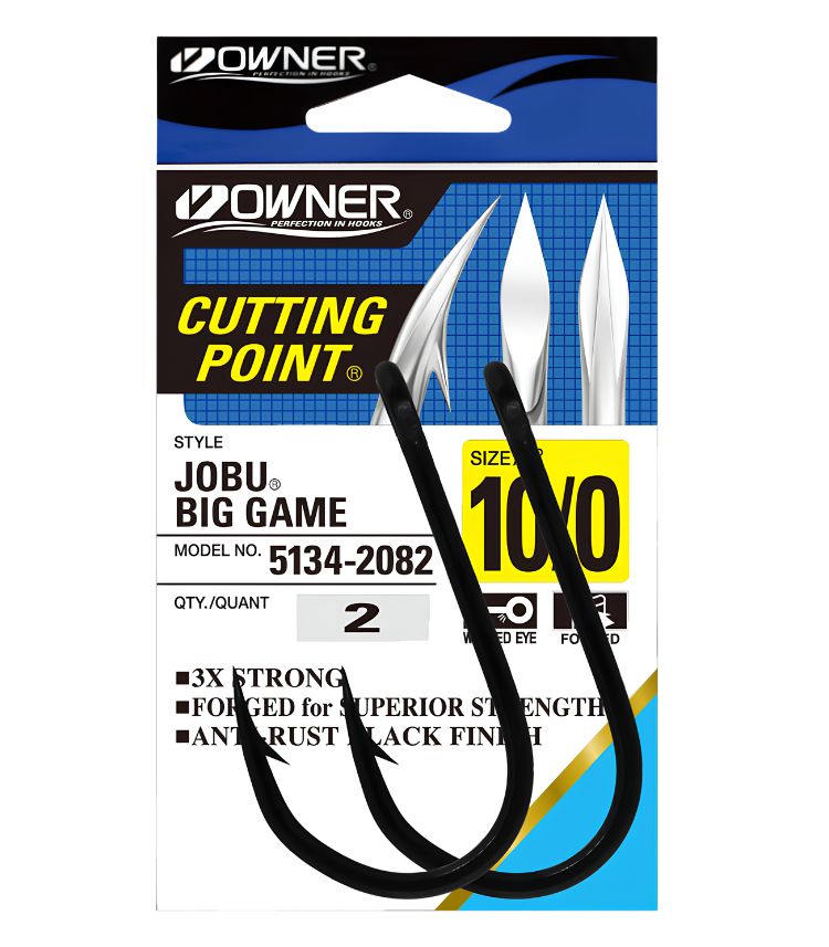 Owner Jobu Big Game 5134 Heavy Duty Fishing Hook