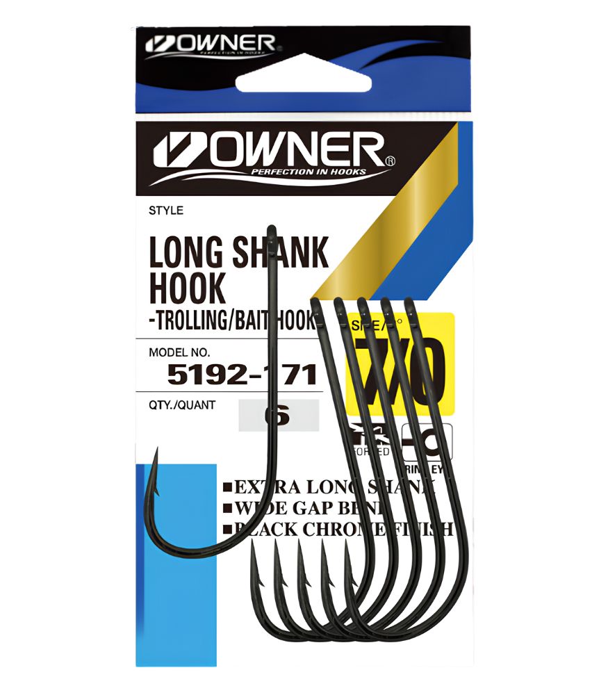 Owner Long Shank 5192 Saltwater Hook