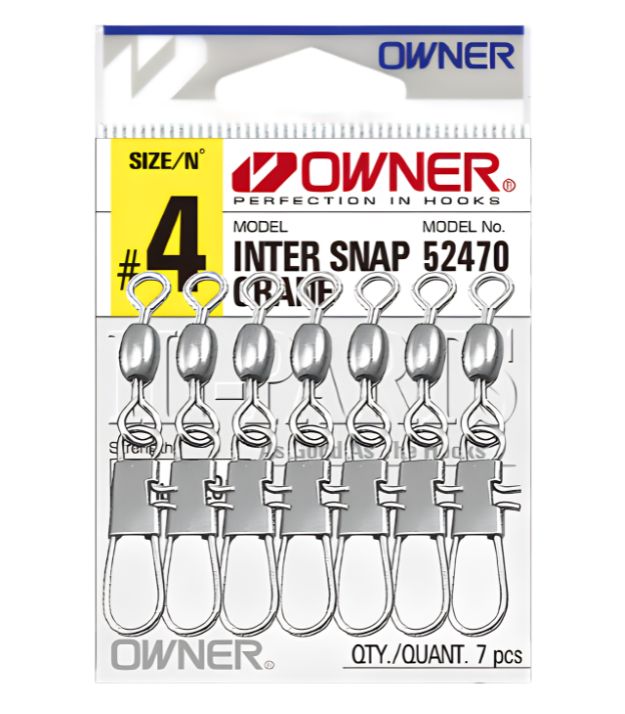 Owner Inter Snap Crane 52470 Black Chrome