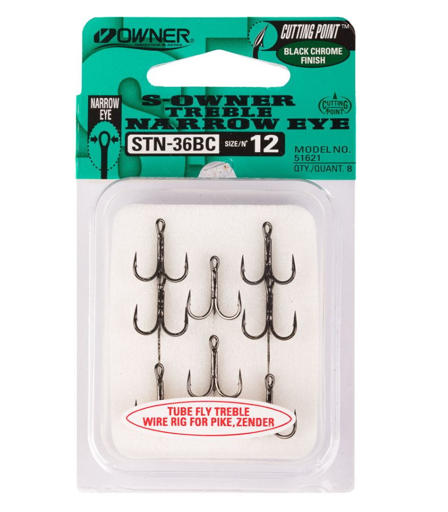 Owner STN-36BC Treble Hook Size #12