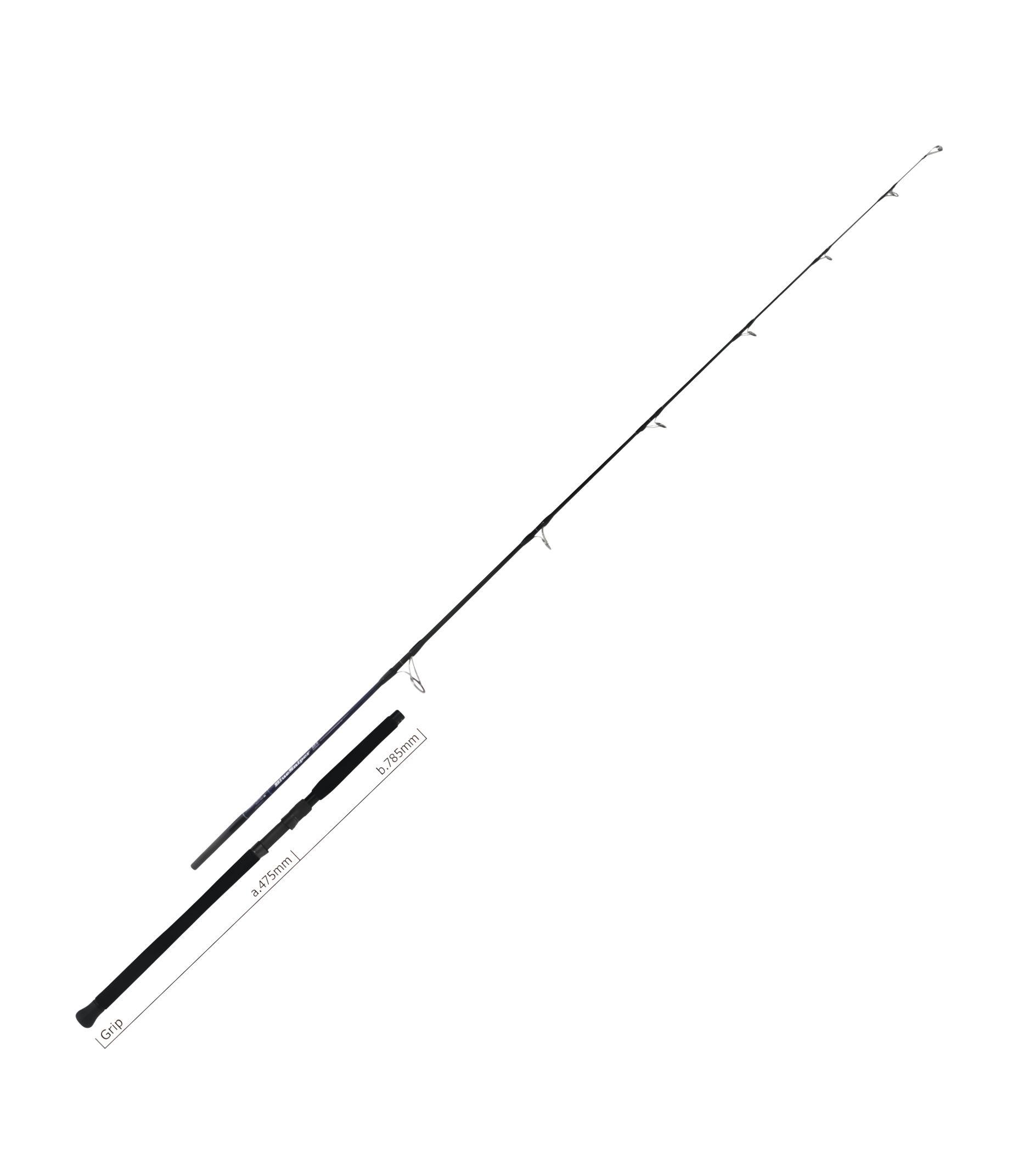 Yamaga Blanks BlueSniper FLX-Mode Boat Casting Rod Series