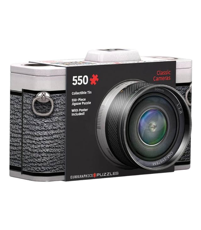 EuroGraphics Classic Cameras Puzzle Tin