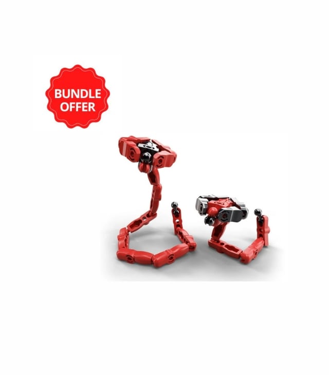 Zpiiel MakerZ 600 Building Set + Free ZooZ Red Spitting Cobra – STEM Toy Bundle for Kids Ages 5+