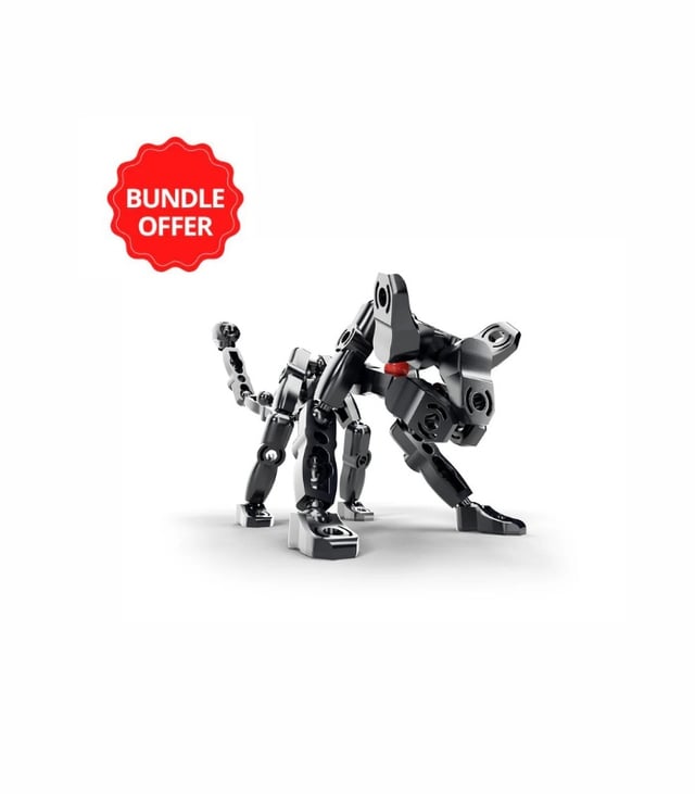 Zpiiel MakerZ 600 Bundle, Free ZooZ Black Panther STEM Toy for Kids
