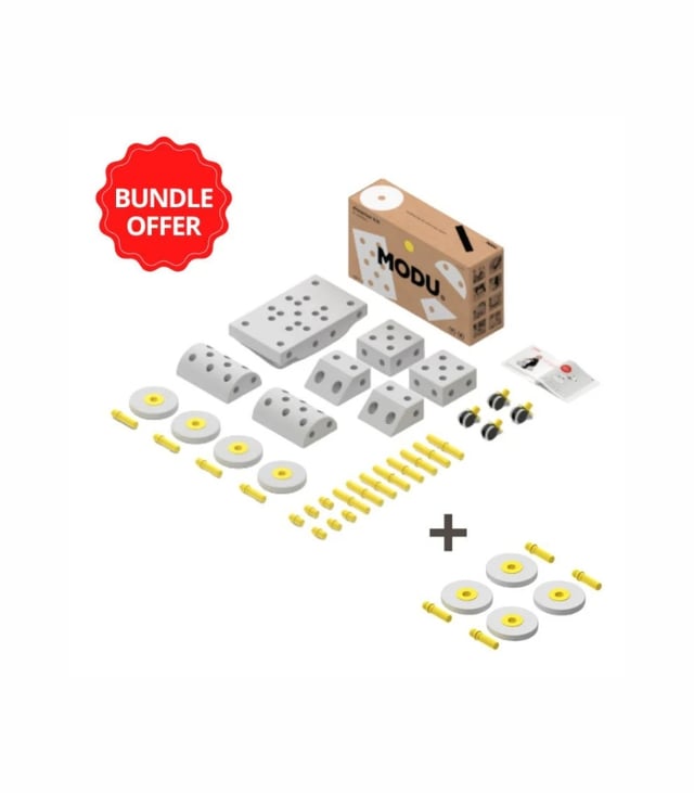 MODU Buy 1 Dreamer Kit Get 1 Free Foam Wheels Set – Yellow