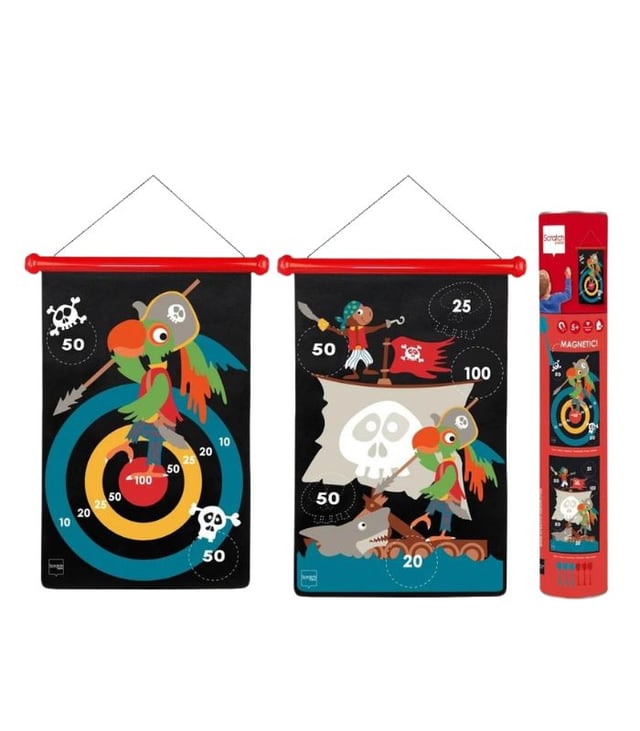 Scratch Europe Magnetic Darts Pirate