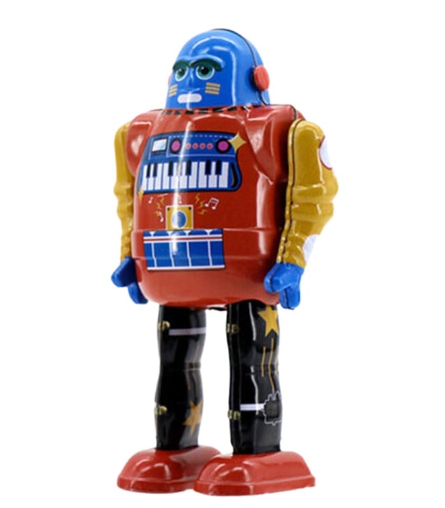 Mr & Mrs Tin Pianobot